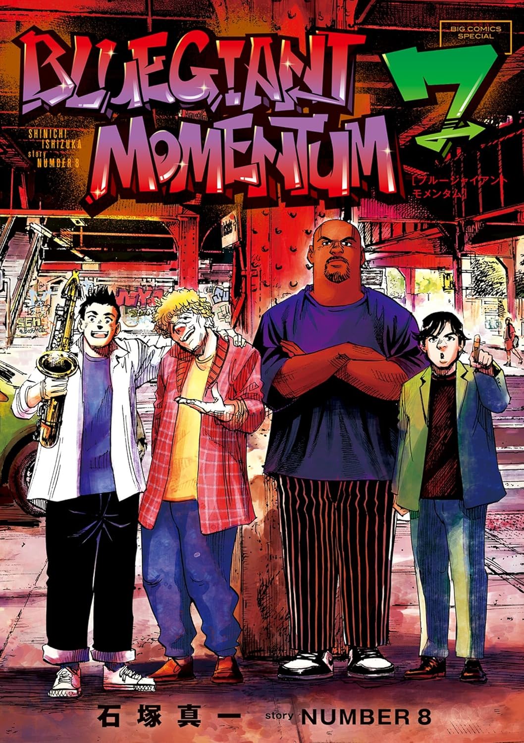 BLUE GIANT MOMENTUMのコミックス一覧 | ビッコミ（ビッグコミックス）