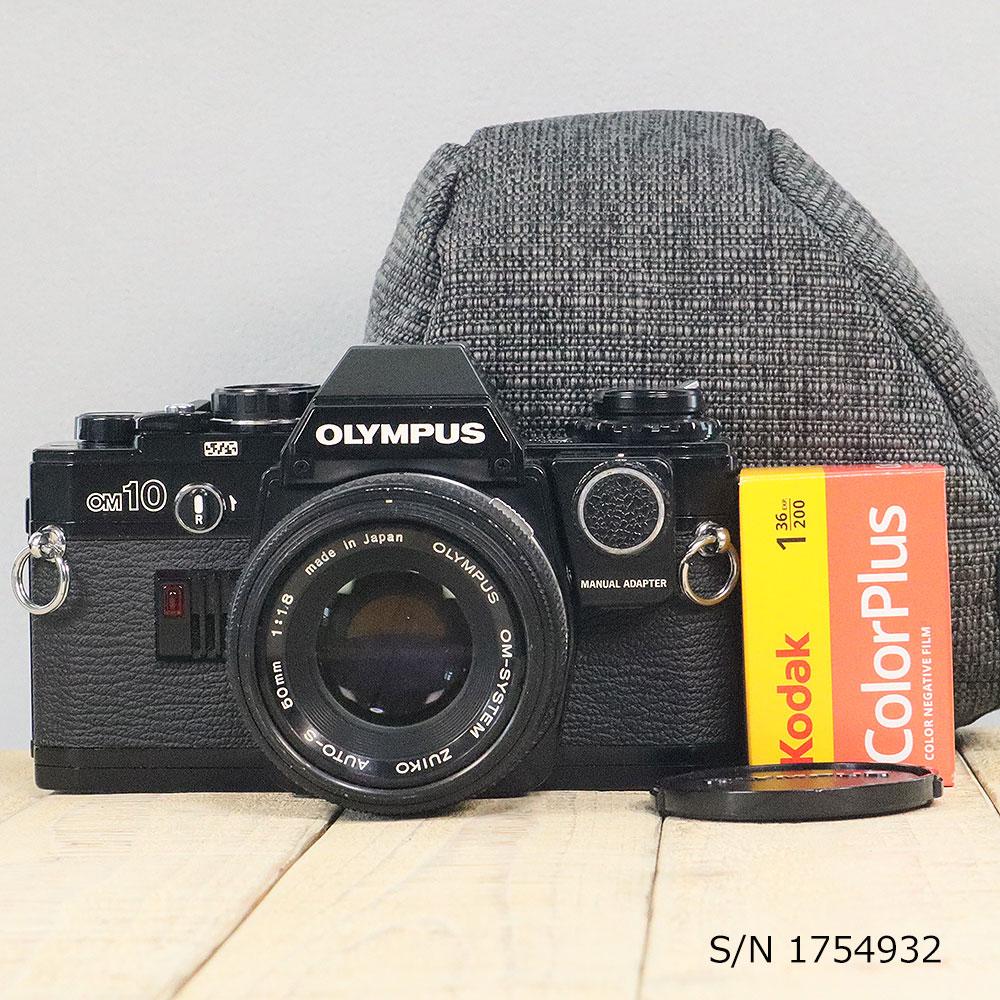 中古】【送料無料】【保証付 】 オリンパス OLYMPUS OM-10 S/N 792695