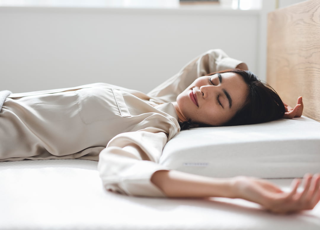 ミネルヴァマットレスは自然な寝姿勢で爽やかな目覚めをサポート