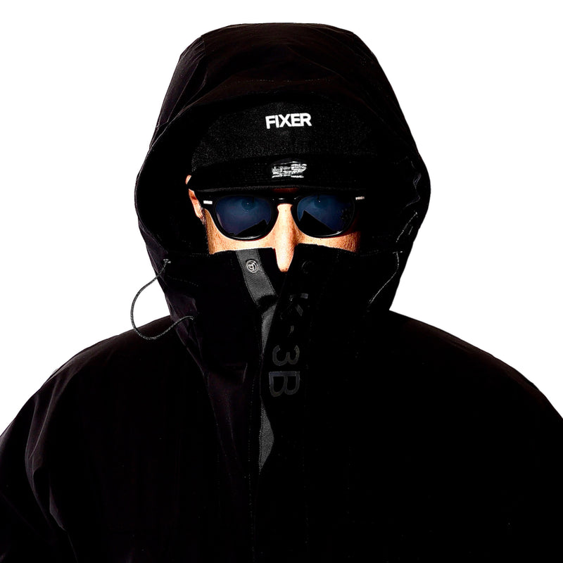 FIXER × NEW ERA JET CAP FNE-06 BLACK × WHITE – MINIMAL WARDROBE