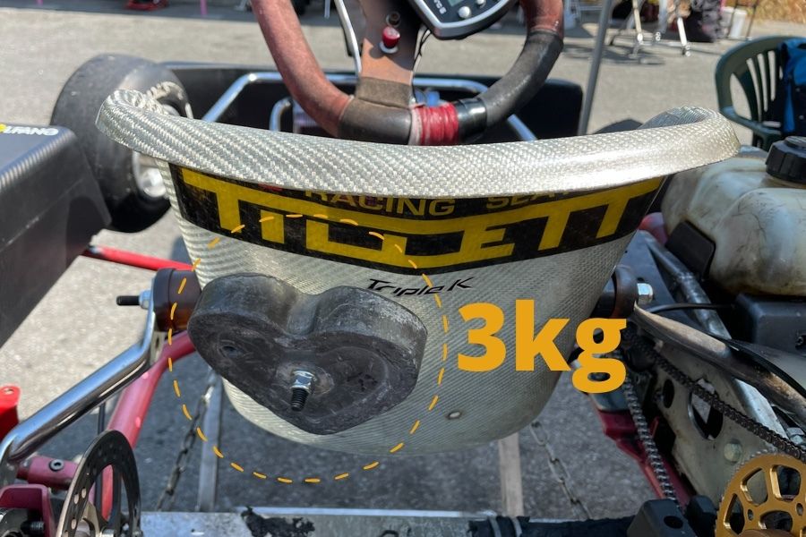 カート練習「ウエイト＆部品壊れる」 - Miles Ahead Racing