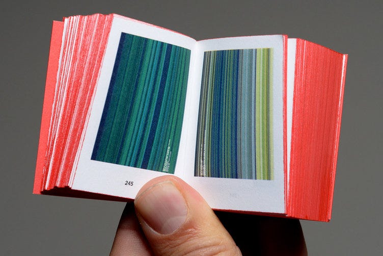 The Architecture of Irma Boom. A lady hyperaware that 'design is