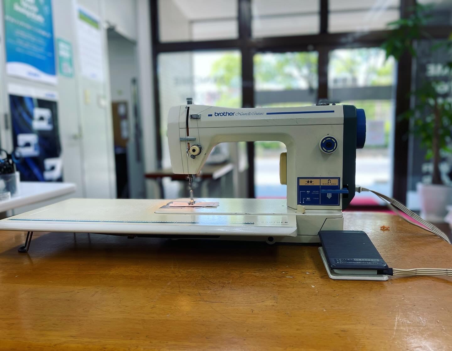 ブラザー職業用ミシン【Nouvelle Couture モデルTA3-B626型】修理調整