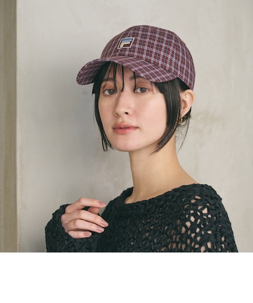 別注】＜FILA＞チェック キャップ｜ビューティー＆ユース ユナイテッド
