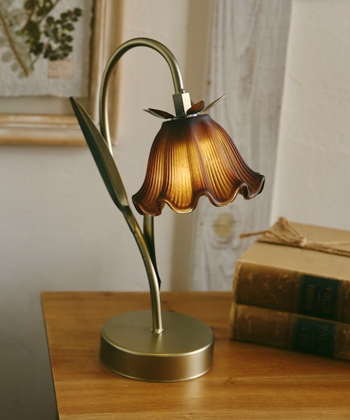 アンティークフレアフラワーLEDライト／vieille beaut?｜サリュの通販