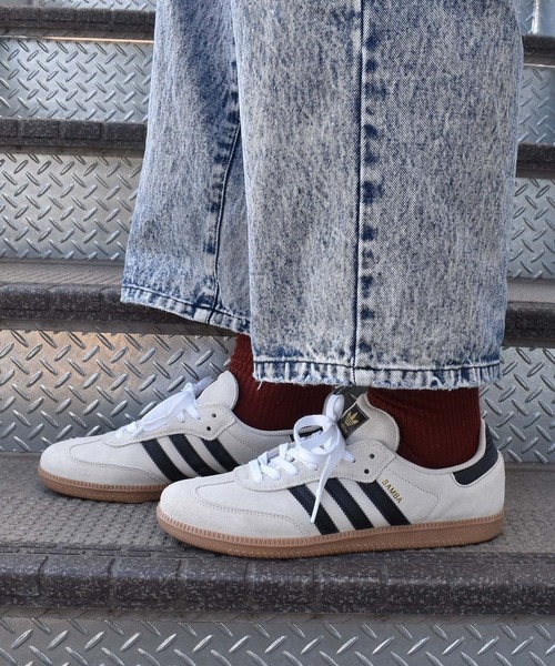 adidas skateboarding/ユニセックス SAMBA ADV サンバ JR7108