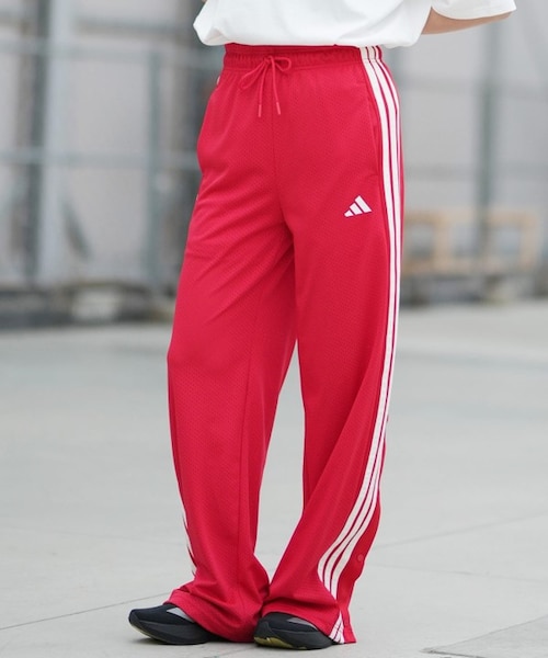 adidas/DO004 W STADIUM MESHパンツ セットアップ対応 ジャージ