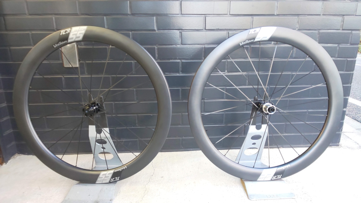 脅威の55mm!】VISION SC55 DISC入荷！【ｶｰﾎﾞﾝﾎｲｰﾙ】 | 自転車のこと