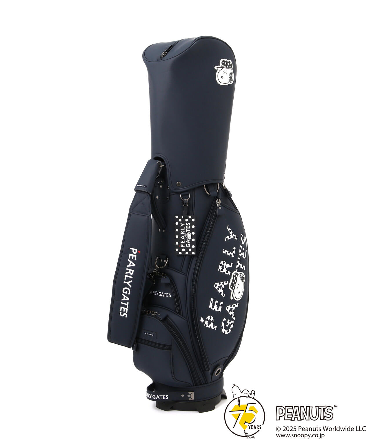 SNOOPY】 合皮キャディバッグ (46インチ対応) (UNISEX) | PEARLY GATES