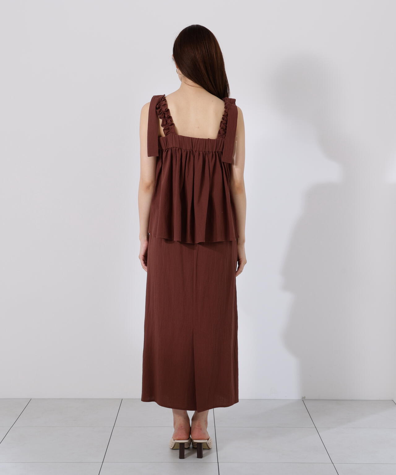 EDIT COLOGNE》リボンキャミセットアップ | PROPORTION BODY DRESSING