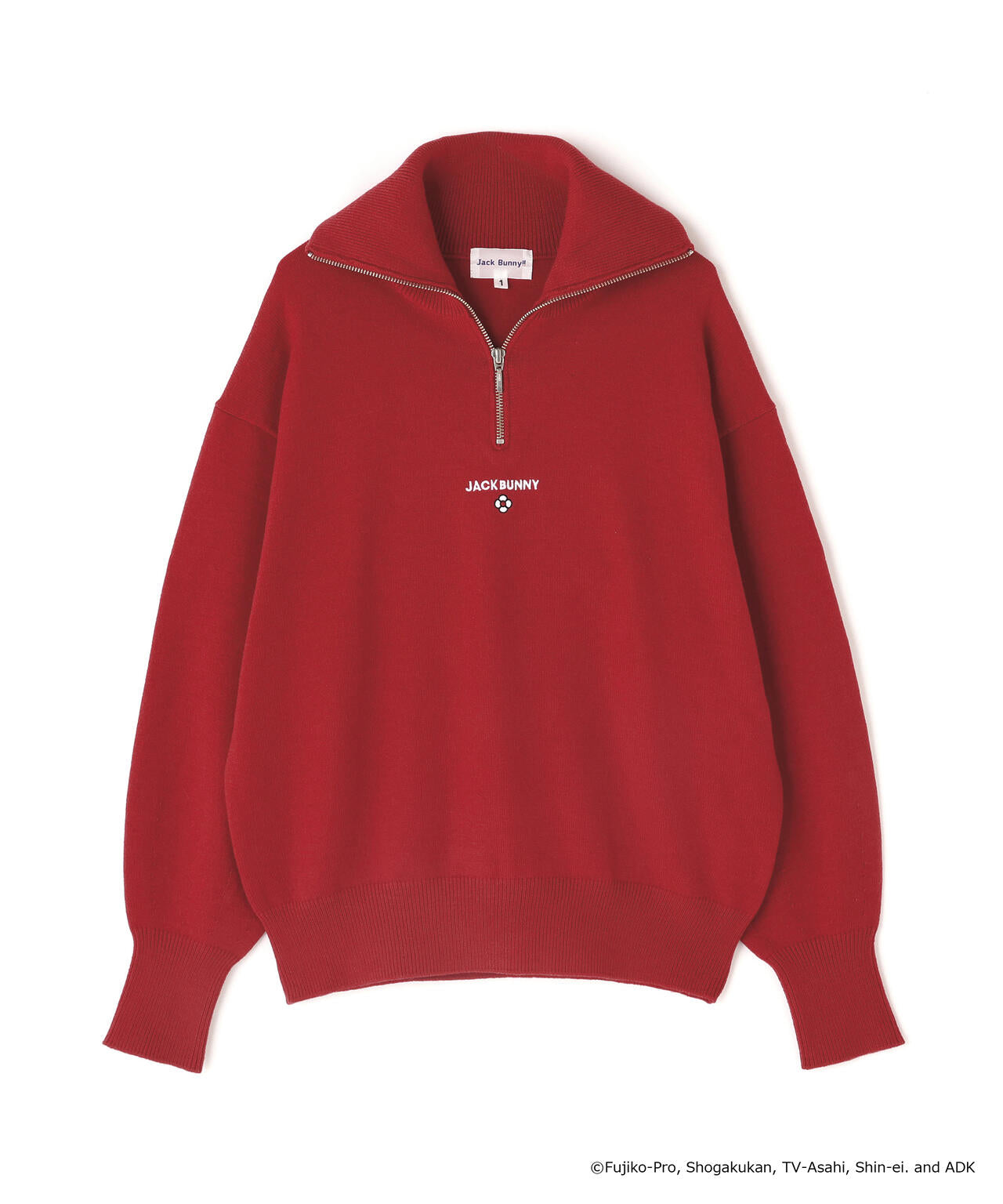 ドラえもん】ダブルジャガードハーフジップニットプルオーバー | Jack