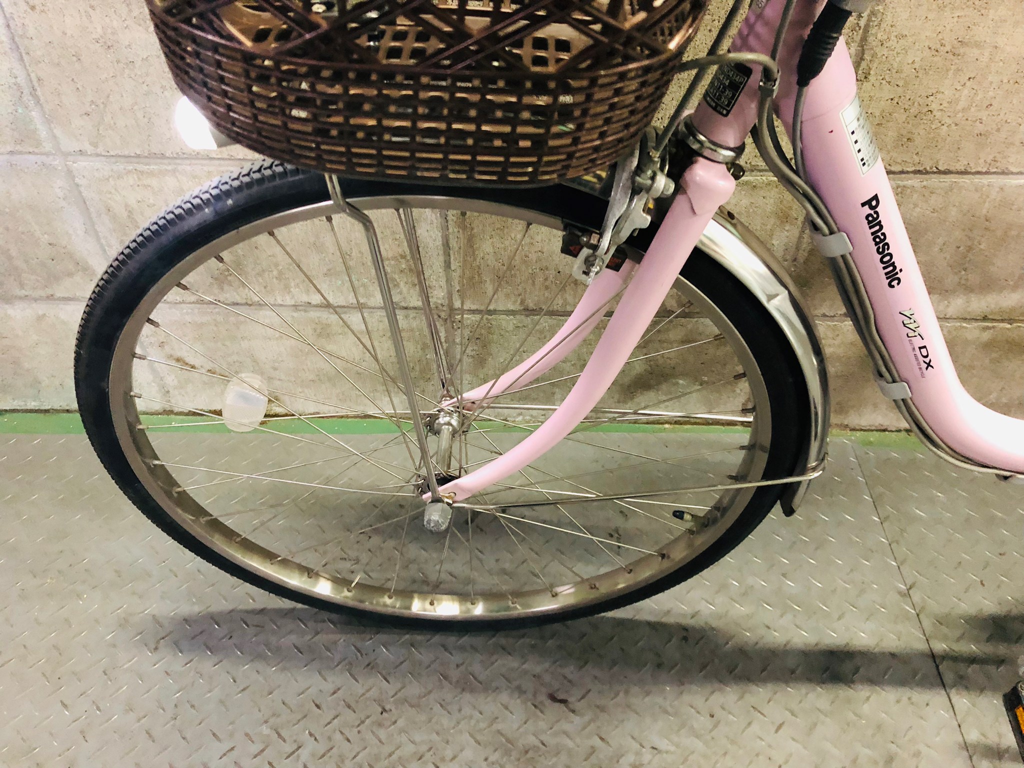 電動自転車 パナソニック VIVI DX 24インチ 3.1Ah ピンク | 国産・中古