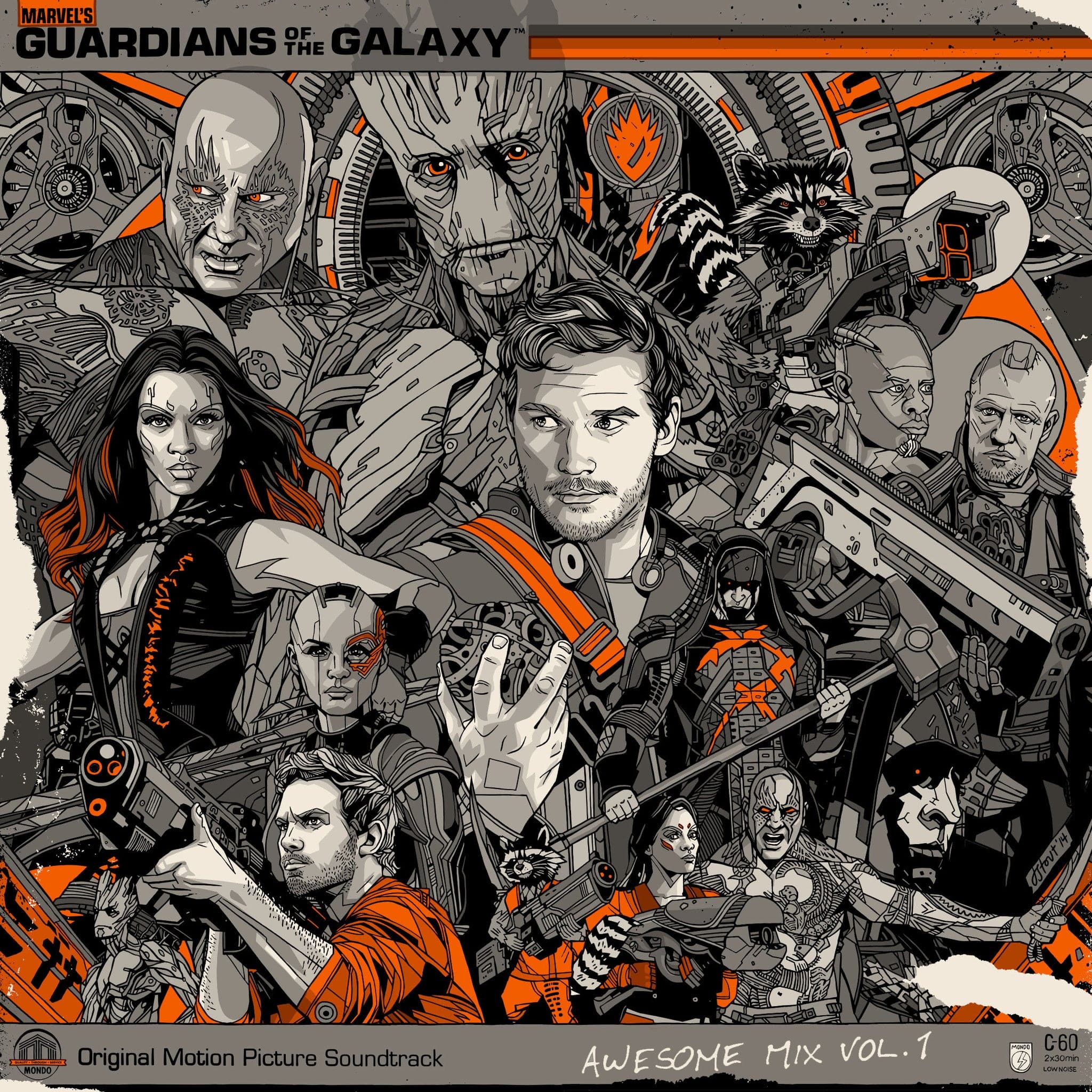 Guardians of the Galaxy LP – Mondo