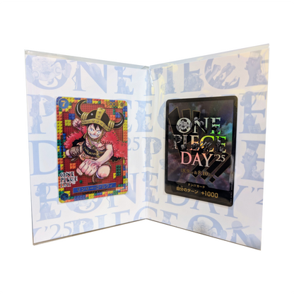 JP] One Piece Day 2025 Promo Set - Monkey D. Luffy P-110