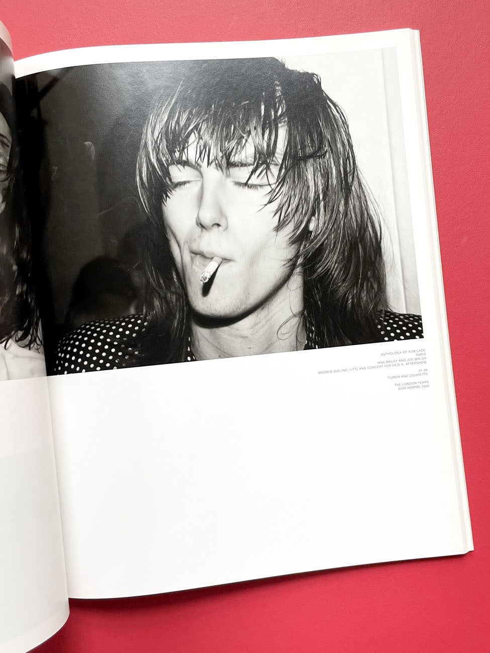 Monograph Bookwerks | Hedi Slimane: Anthology of a Decade, France