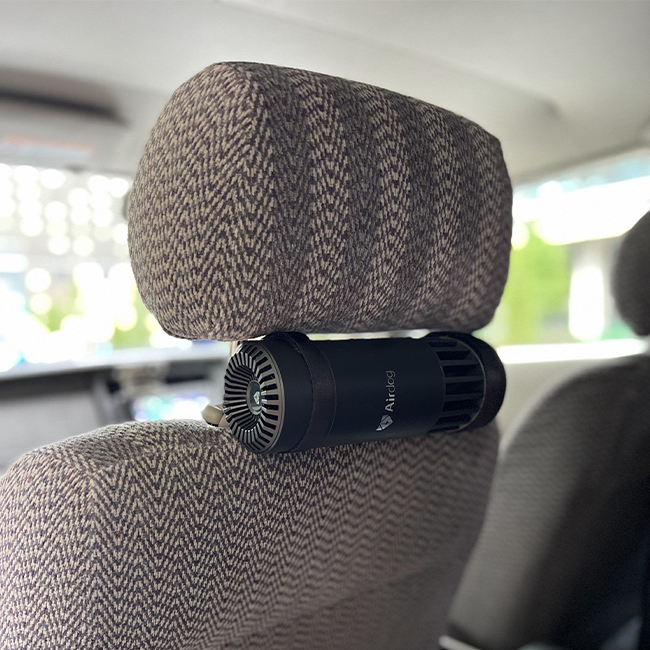 エアドッグミニポータブルの空気清浄能力が凄すぎる！車内空間が❝超