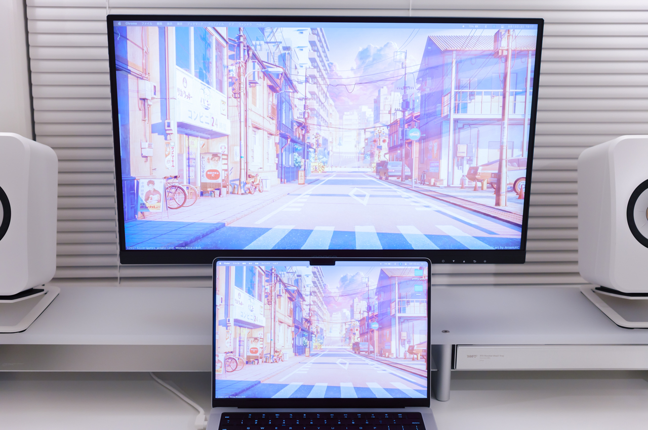 INNOCN 27D1U レビュー／簡単にMacと色を揃えられるコスパぶっ壊れ27