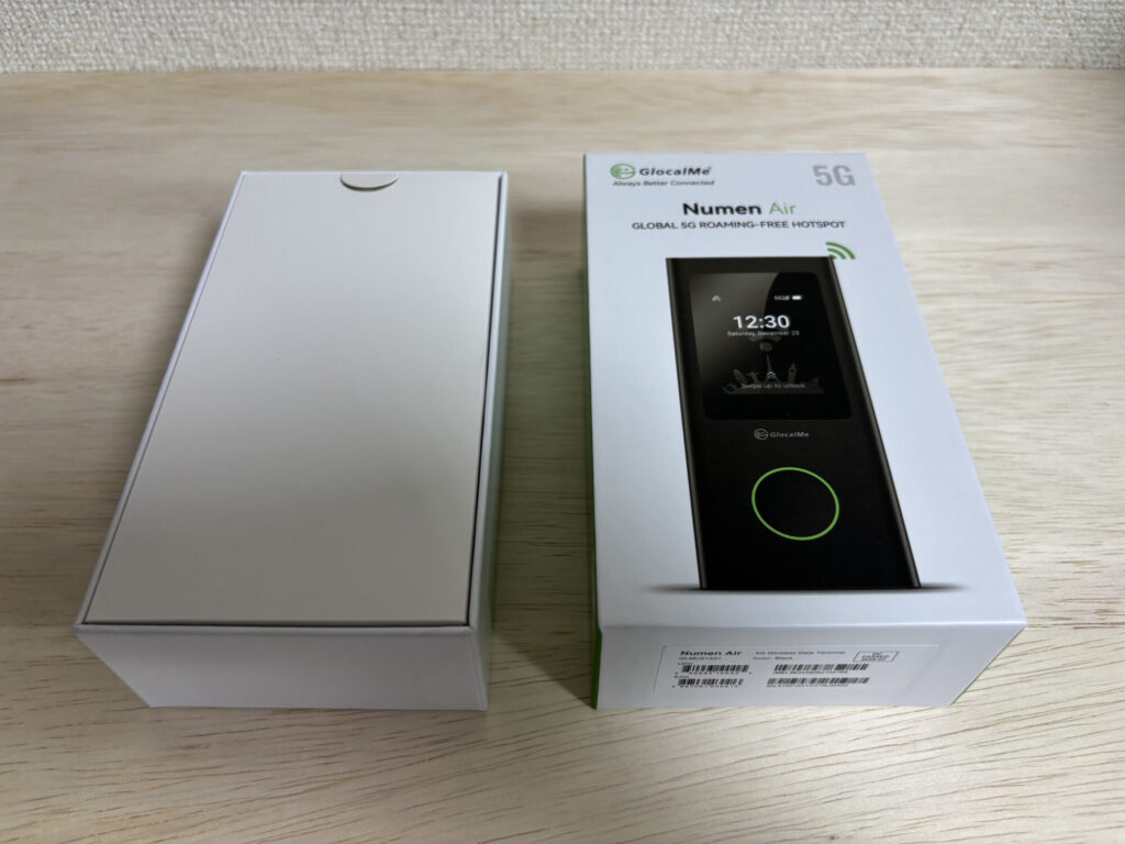 Numen Air U50】GlocalMeの世界中で使える5G対応モバイルWi-Fiを