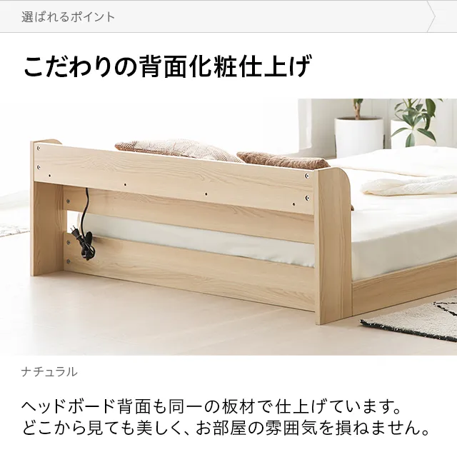 ダブル] フロアベッド プレミアムマットレス付き｜モダンデコ公式