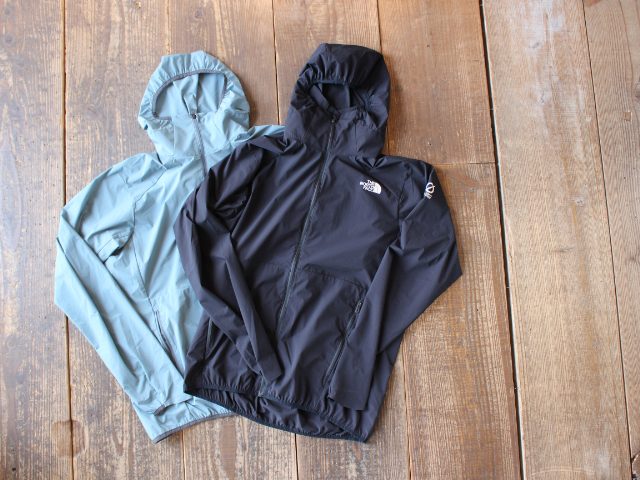 THE NORTH FACE のウィンドシェル、 Infinity Trail Hoodie が使い