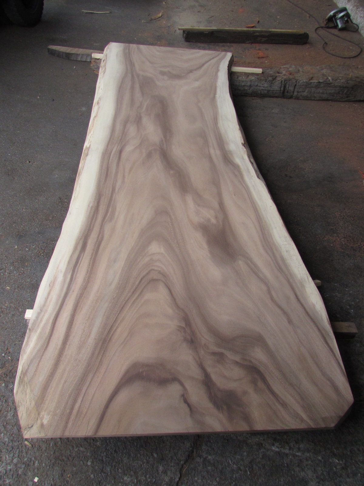 モンキーポッド・栃（トチ） ダイニングテーブル＆リビングテーブル