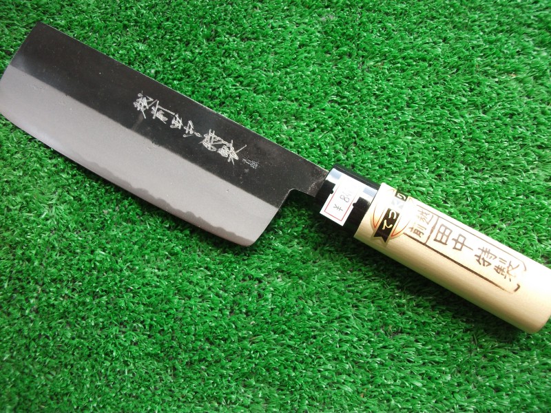 菜切包丁」165mm 青紙2号（本手打ち） | 田中惣一商店