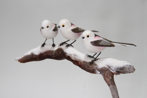 シマエナガ・バードカービング』: 森へ行こう