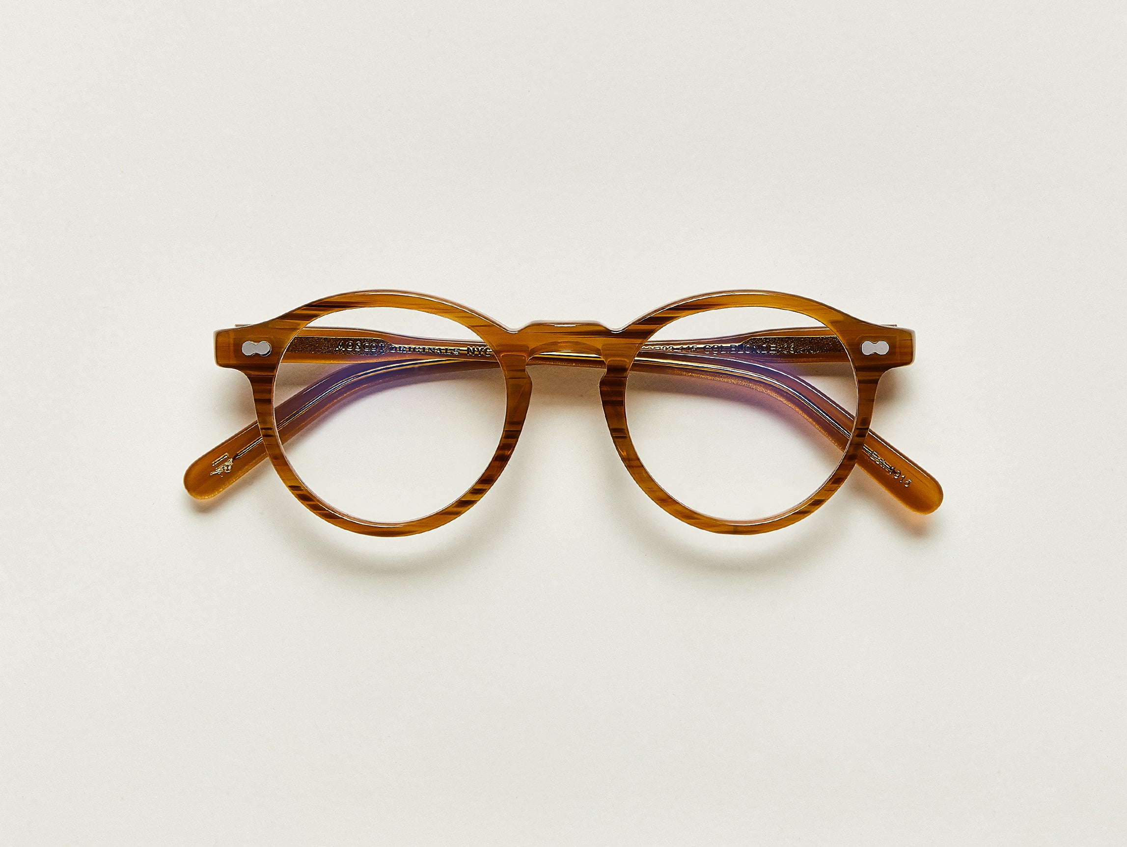 MILTZEN | ブルーライトカット | ラウンド型パソコンEyeglasses| MOSCOT