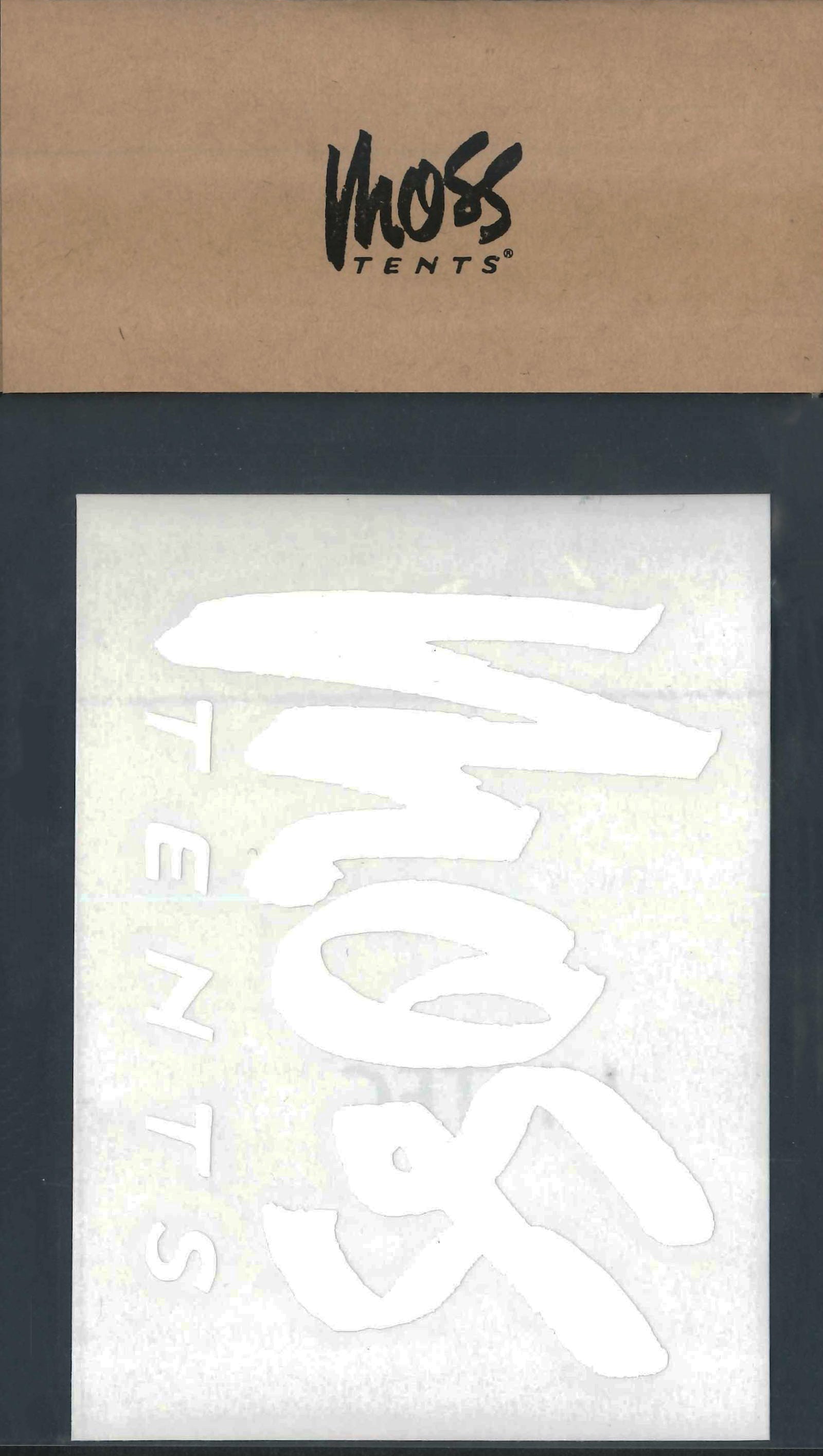 MOSS カッティングロゴ ステッカー | アウトドアステッカー | MOSS