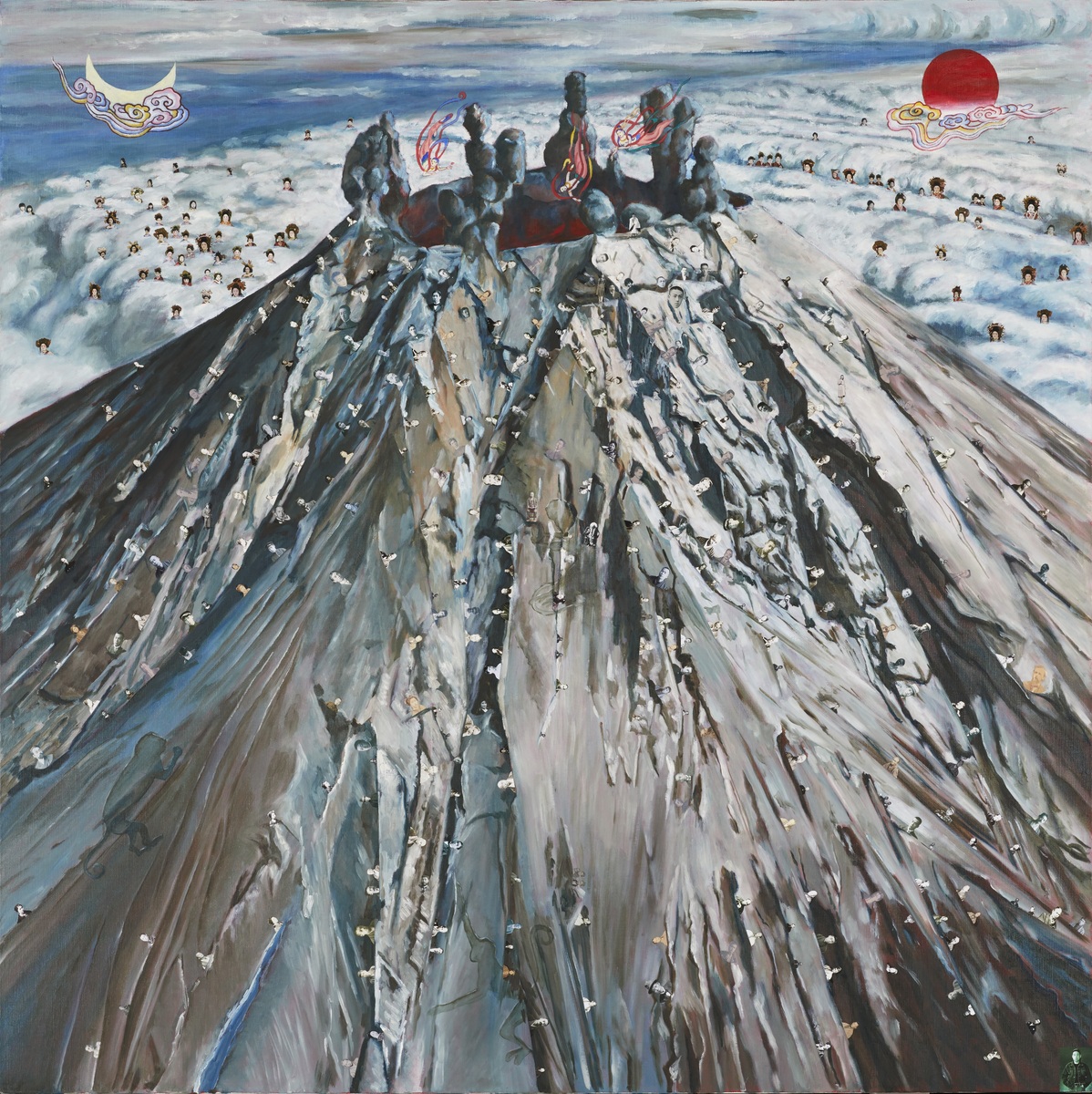 ◇古本◇第拾壱回 現代日本美術展◇表紙：横尾忠則◇絹谷幸二 三尾公三