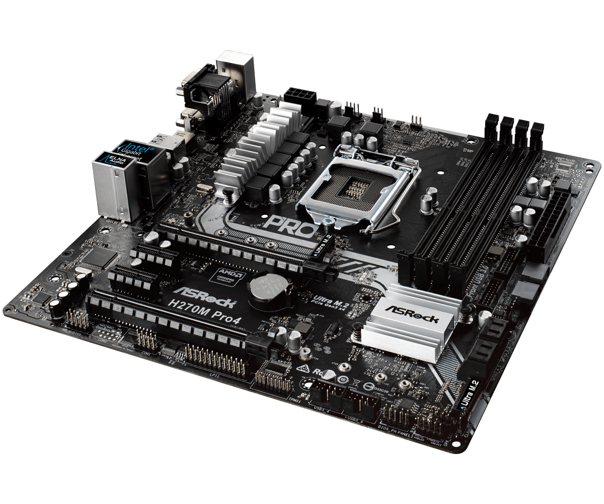 Asrock H270M Pro4 - Motherboard Specifications On MotherboardDB
