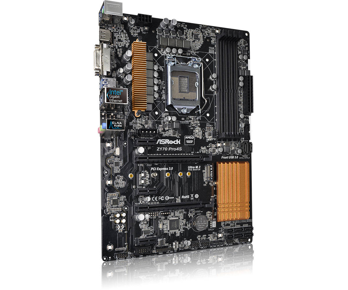 Asrock Z170 Pro4S - Motherboard Specifications On MotherboardDB