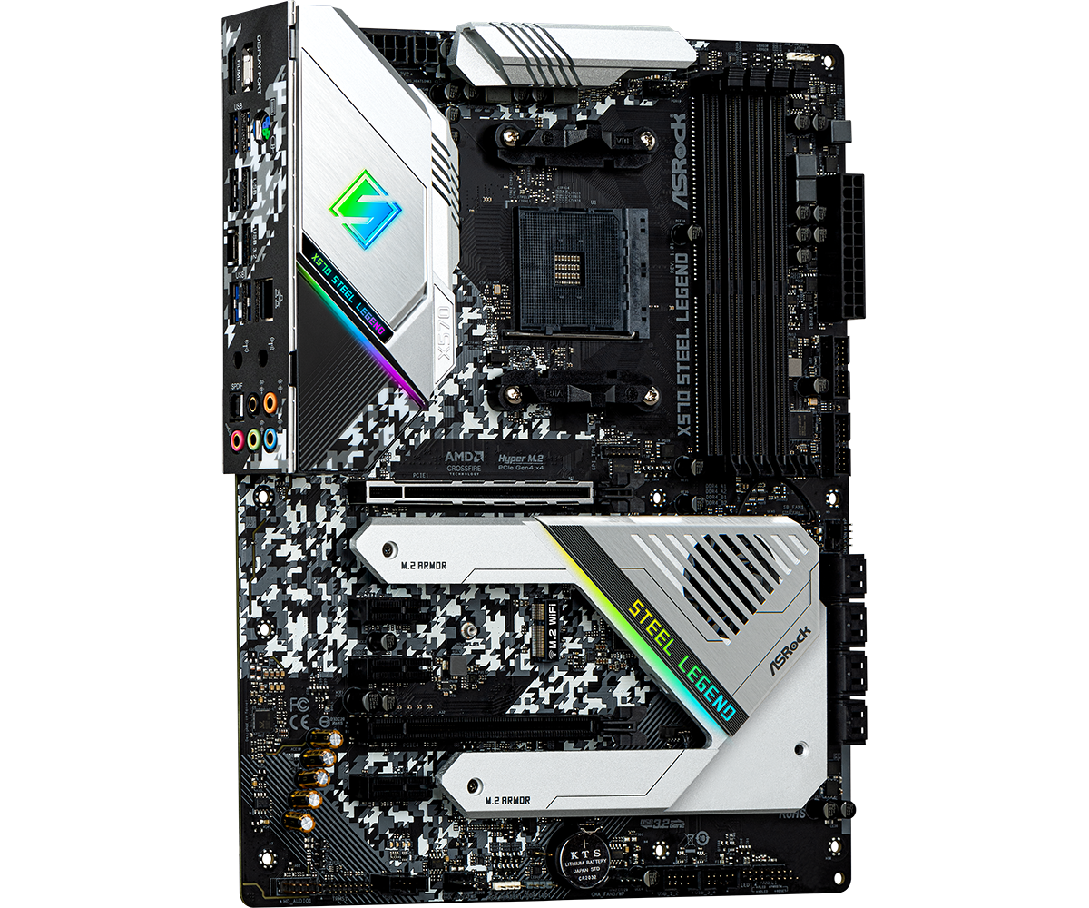 Asrock X570 Steel Legend - Motherboard Specifications On MotherboardDB