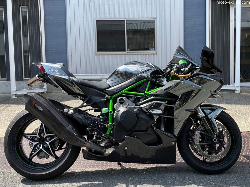 KAWASAKI Ninja H2(ニンジャ エイチツー) カーボンウイング(ミラー付