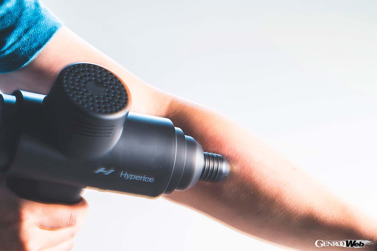 マッサージガン”のオリジナルがこれ「Hyperice Hypervolt 2 Pro