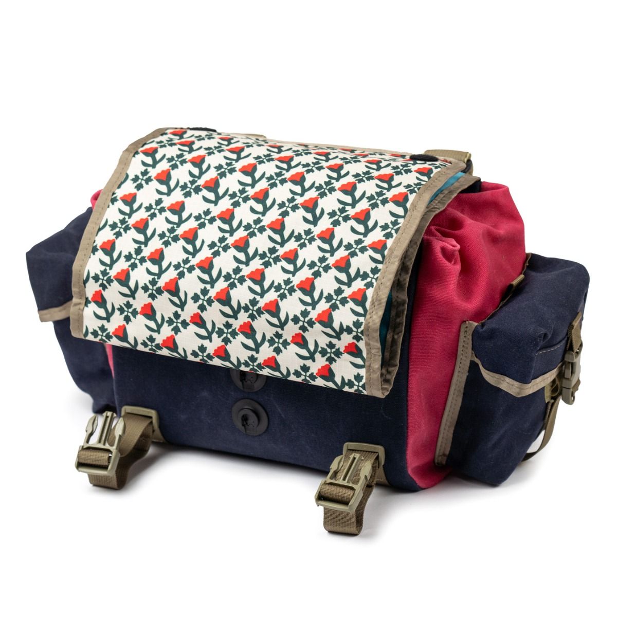 RON'S BIKES fabio's chest small (turquoise/navy/pink) – BICYCLE