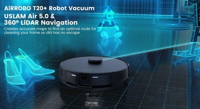 AiRROBO Launches the T20+ Robot Vacuum: Revolutionizing Home
