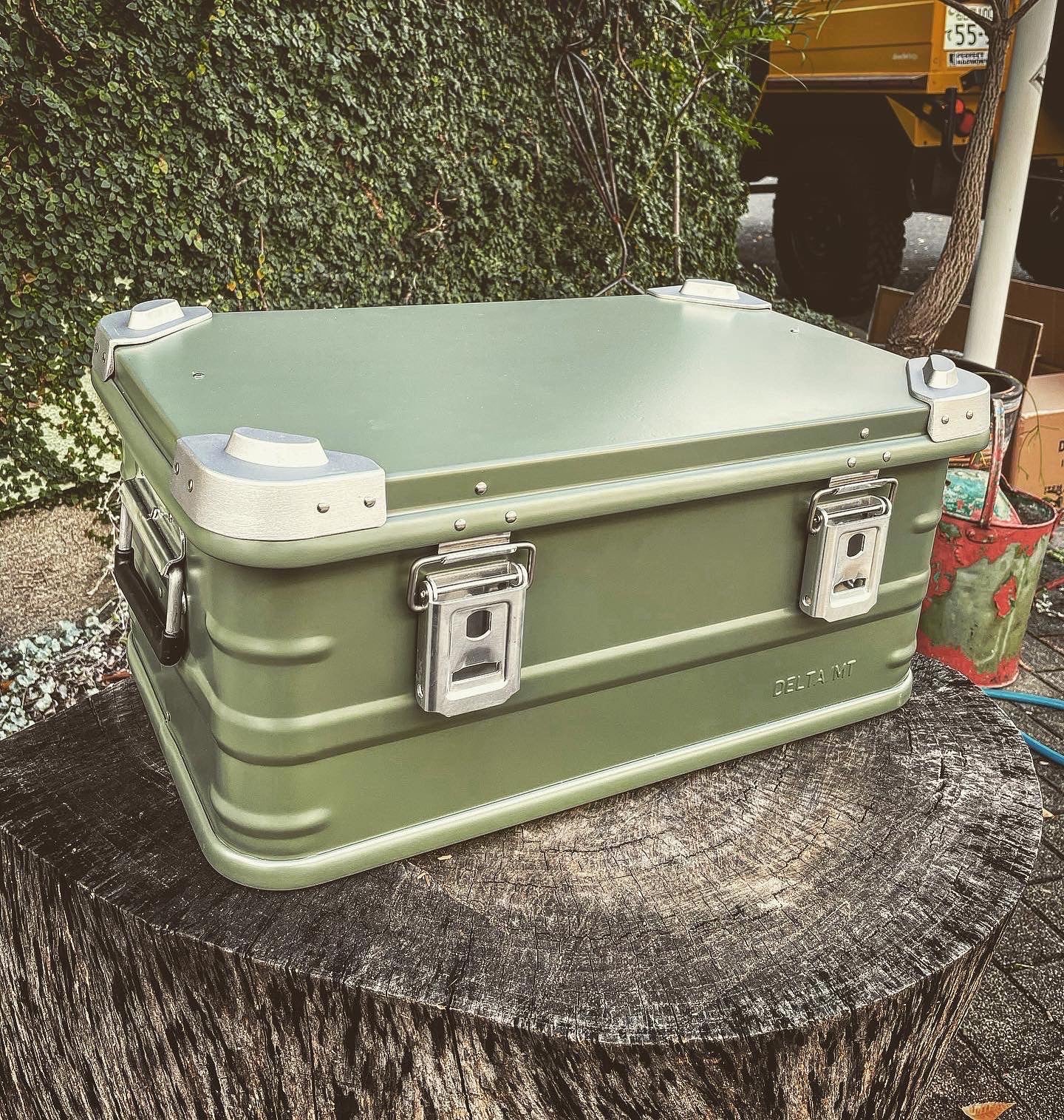 終売‼️】アルミコンテナ DELATA/MT グリーン – mountain mountain factory