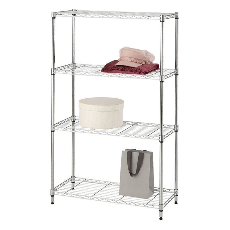 ワイヤーシェルフ4段75W 幅745mm × 奥行345mm × 高さ1210mm