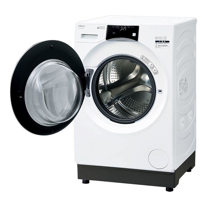お取り寄せ商品】12kg ドラム式洗濯乾燥機 AQW-SD12PL(W) ホワイト