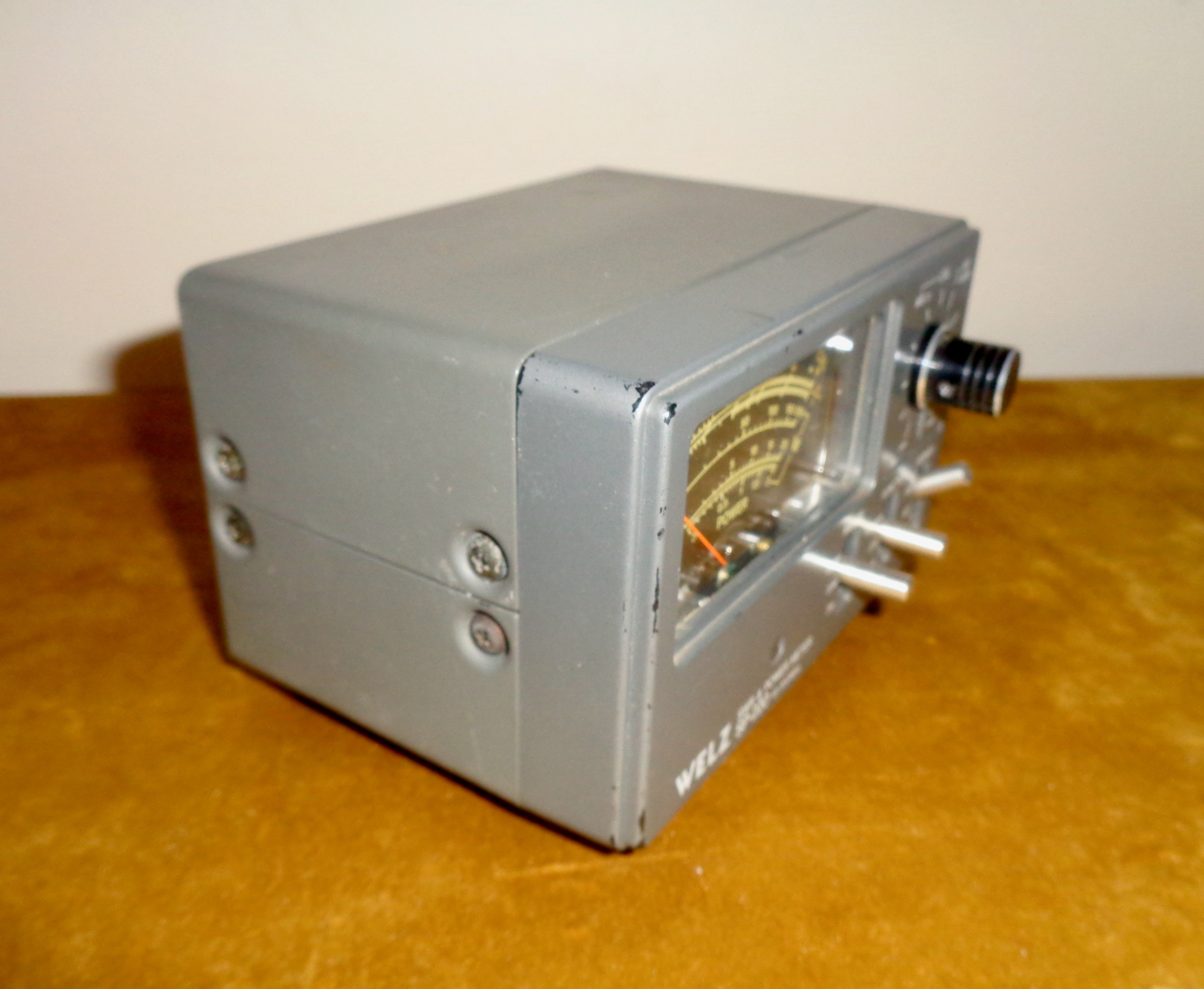 Welz SP 220 SWR and Power Meter 1.8-200MHz – Mullard Antiques and