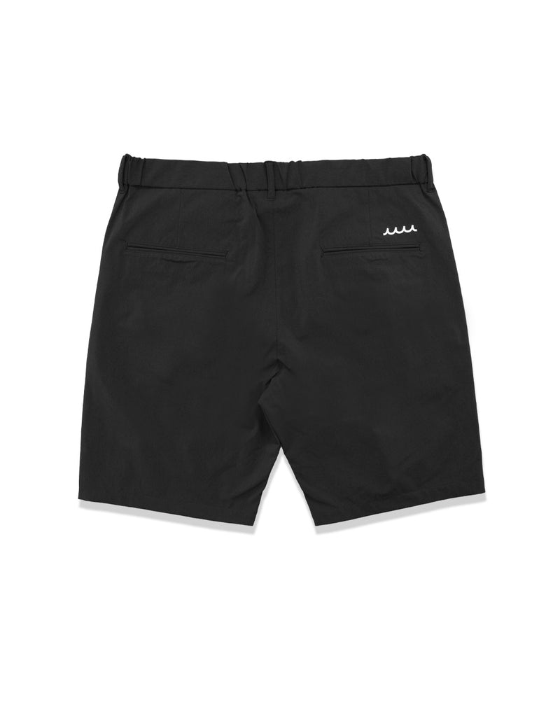 ストレッチナイロン ショートパンツ (バーチカルロゴ) [全6色] – muta
