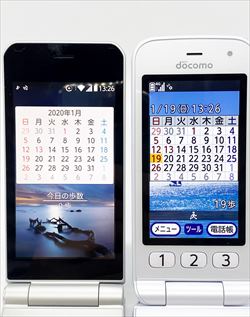 ドコモ携帯レビュー 最新富士通機種 F-03LとらくらくホンF-01Mの違い