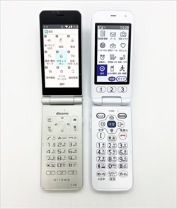 ドコモ携帯レビュー 最新富士通機種 F-03LとらくらくホンF-01Mの違い