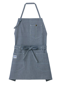 Lee エプロン 2WAY 胸当て 腰下 サロン おしゃれ 人気 デニム