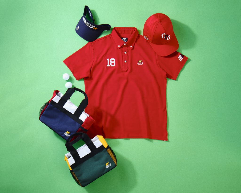 プレゼント】「Golden Bear」の新ライン「GB GOLF」のウェア&グッズ