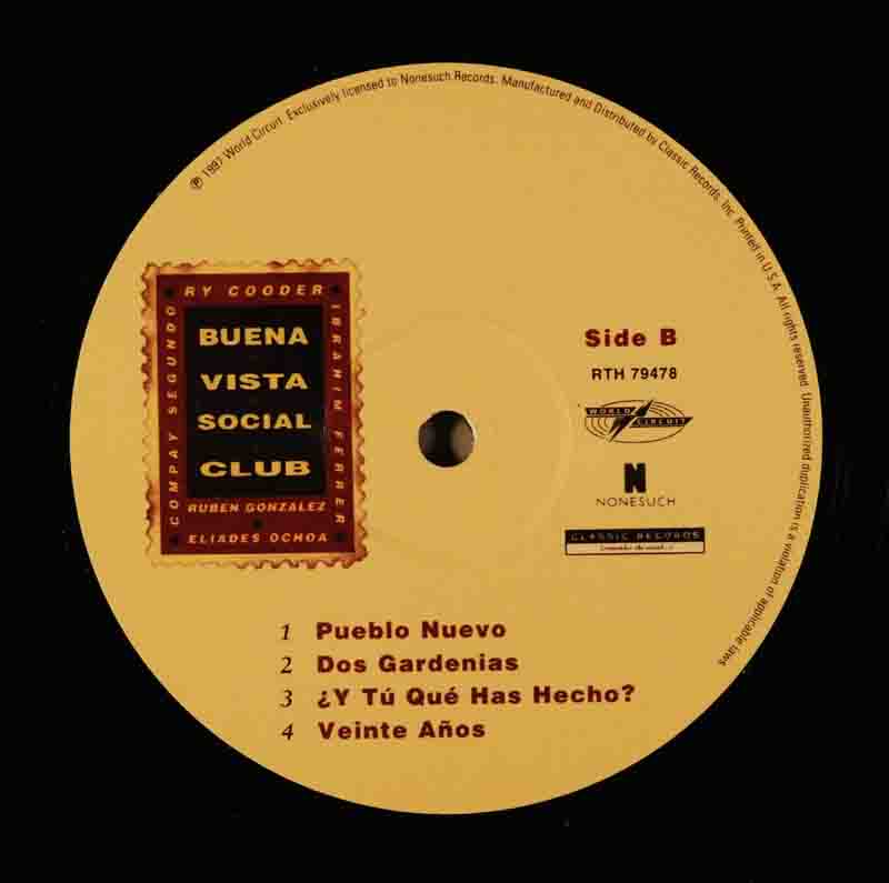 LPレコード礼讃 | Buena Vista Social Club