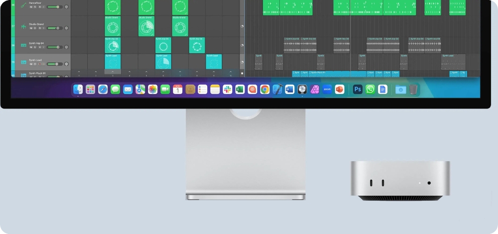 Apple Mac mini, M4, 16RAM, 256Gb, 10CPU/10GPU, Silver (MU9D3) 2024