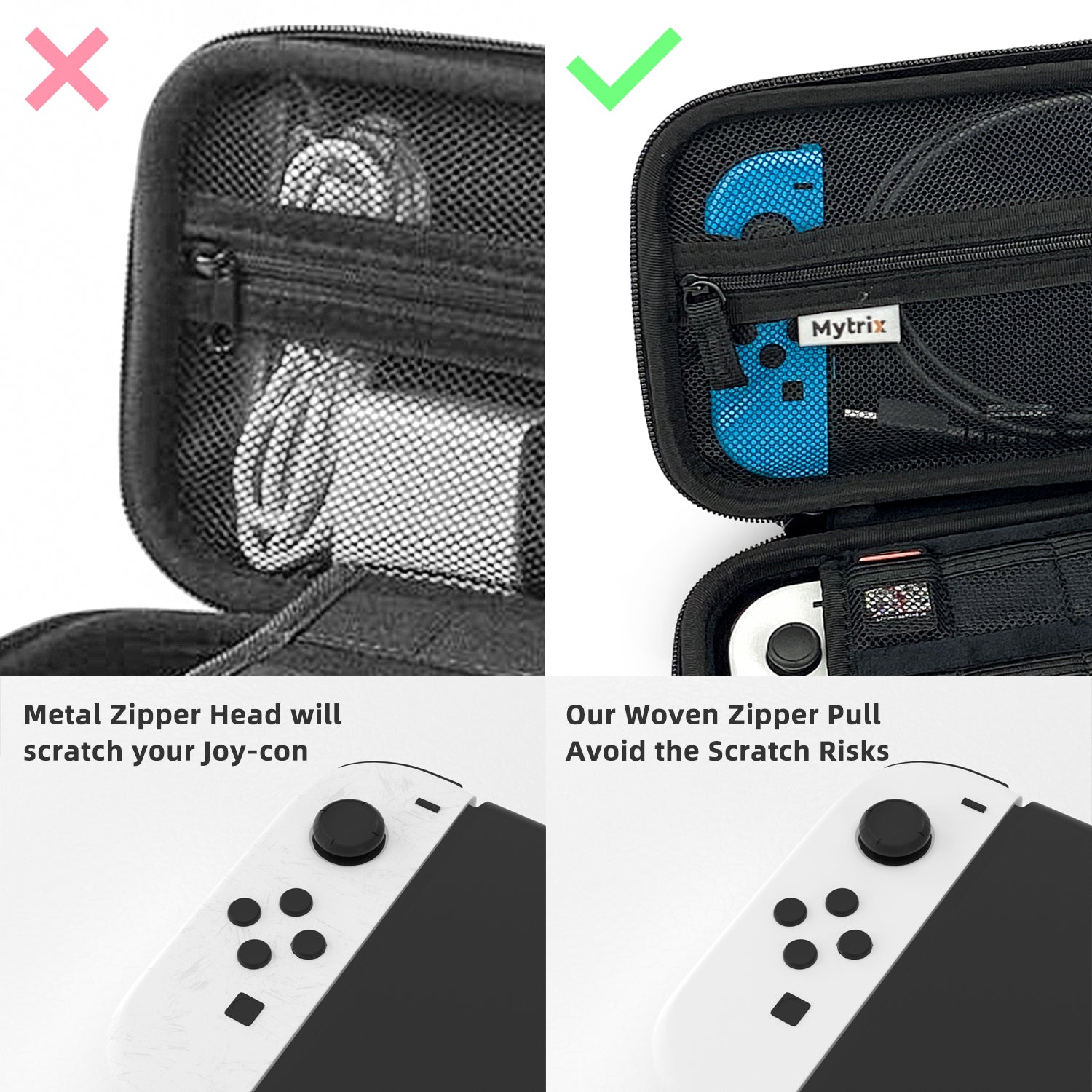 Mytrix Switch Carrying Case for Nintendo Switch & Newest Switch