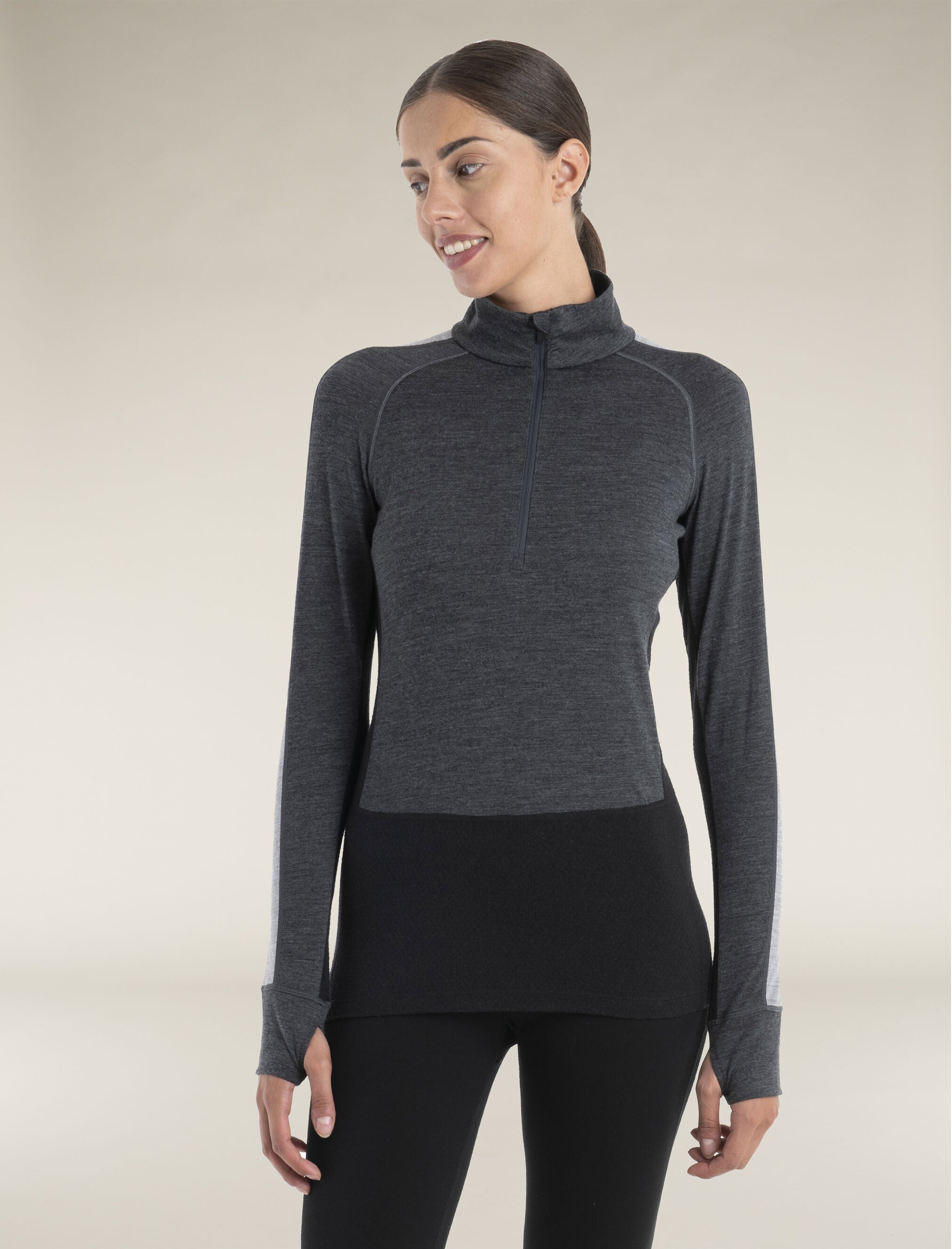 Women's 260 ZoneKnit™ Merino Long Sleeve Half Zip Thermal Top